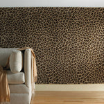 Safari-Leopard Brown Hand Tufted Rug Rectangle image