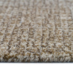 Breccan Toffee Hand Tufted Rug Rectangle Cross Section image