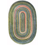 Bailey Sprout Braided Rug Oval image