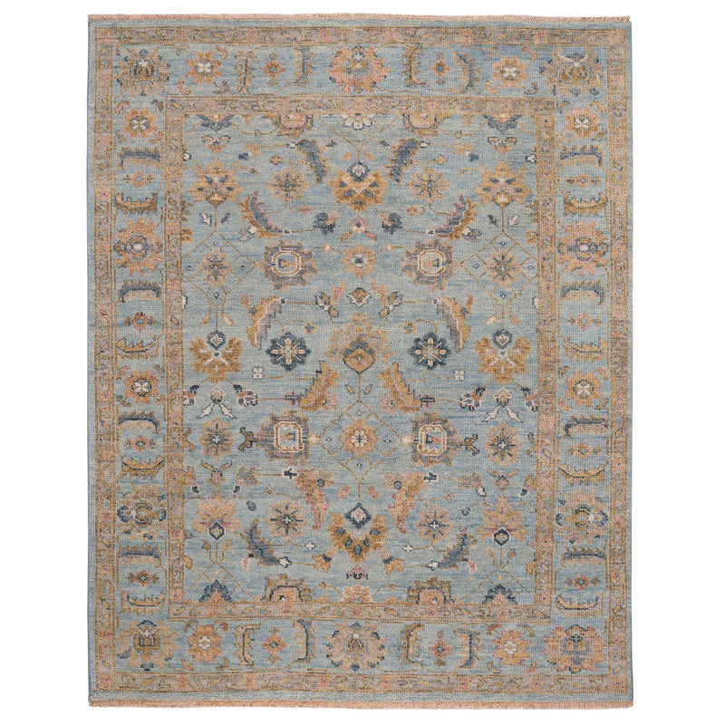 Braymore-Wilona Ice Blue Hand Knotted Rug Rectangle image