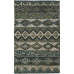 Bengal Sea Green Hand Knotted Rug Rectangle image