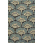 Isobel Oasis Blue Hand Knotted Rug Rectangle image