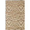Thompson Ikat Wheat Hand Knotted Rug Rectangle image