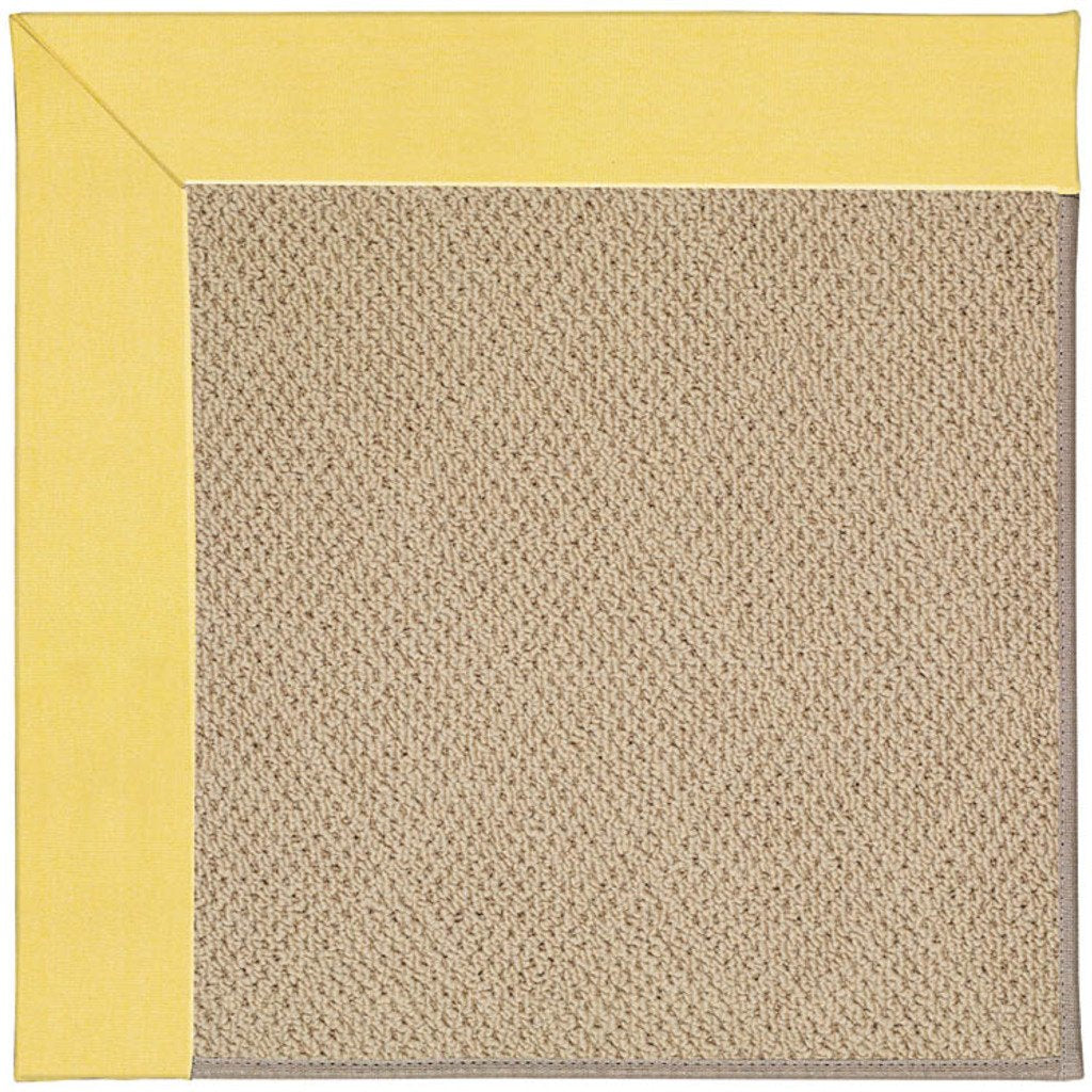 Creative Concepts-Cane Wicker Canvas Buttercup Machine Tufted Rug Rectangle image