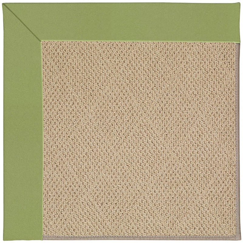 Creative Concepts-Cane Wicker Canvas Citron Machine Tufted Rug Rectangle image