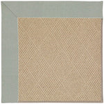 Creative Concepts-Cane Wicker Canvas Spa Blue Machine Tufted Rug Rectangle image