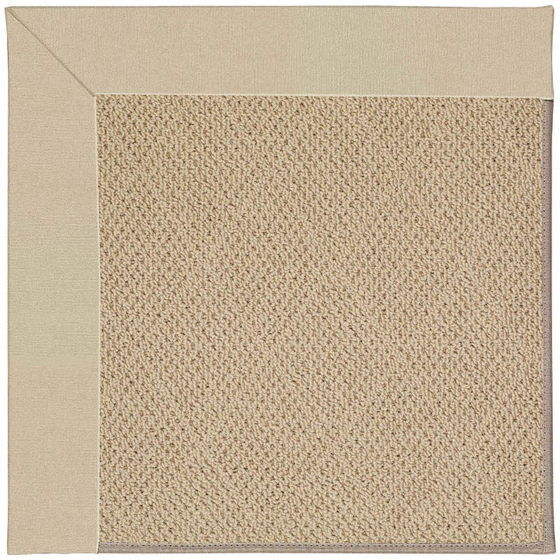 Creative Concepts-Cane Wicker Canvas Antique Beige Machine Tufted Rug Rectangle image
