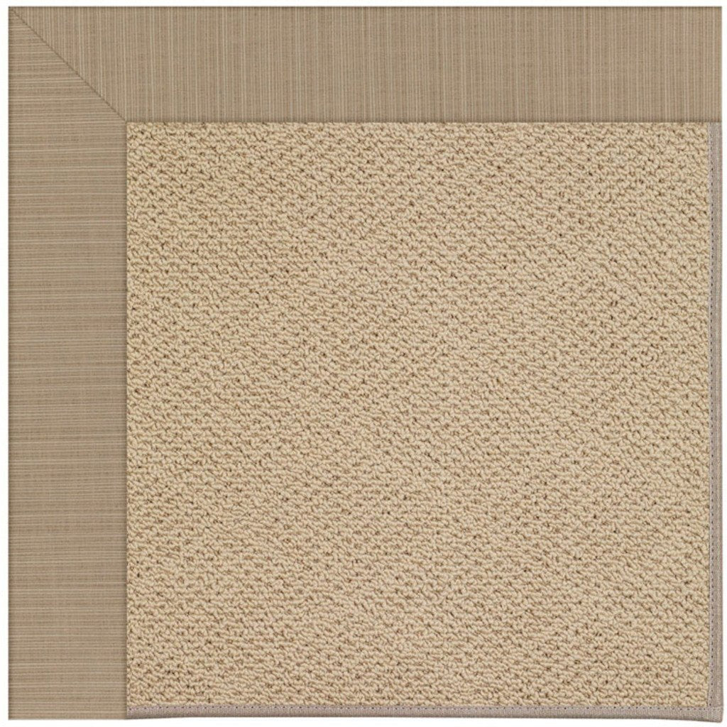 Creative Concepts-Cane Wicker Dupione Sand Machine Tufted Rug Rectangle image
