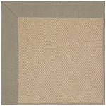 Creative Concepts-Cane Wicker Canvas Taupe Machine Tufted Rug Rectangle image