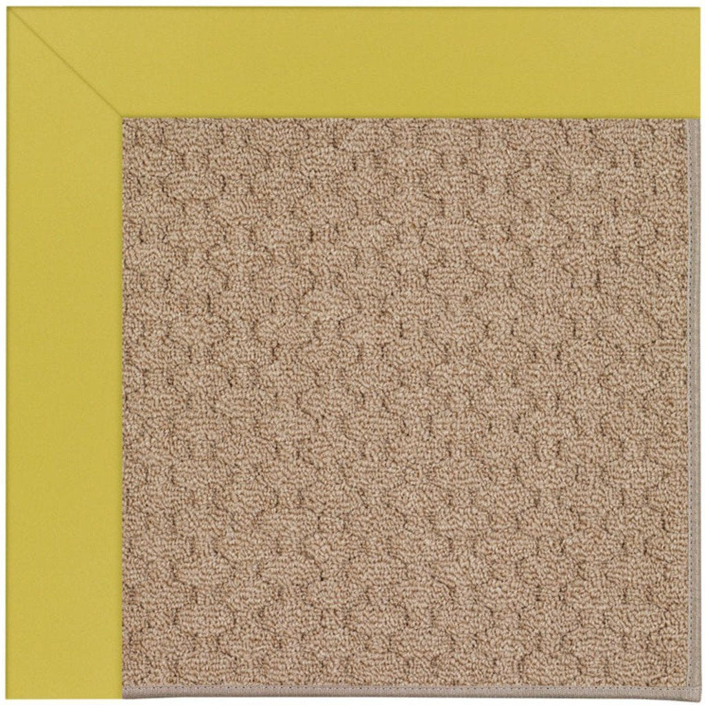 Creative Concepts-Grassy Mtn. Canvas Lemon Grass Machine Tufted Rug Rectangle image