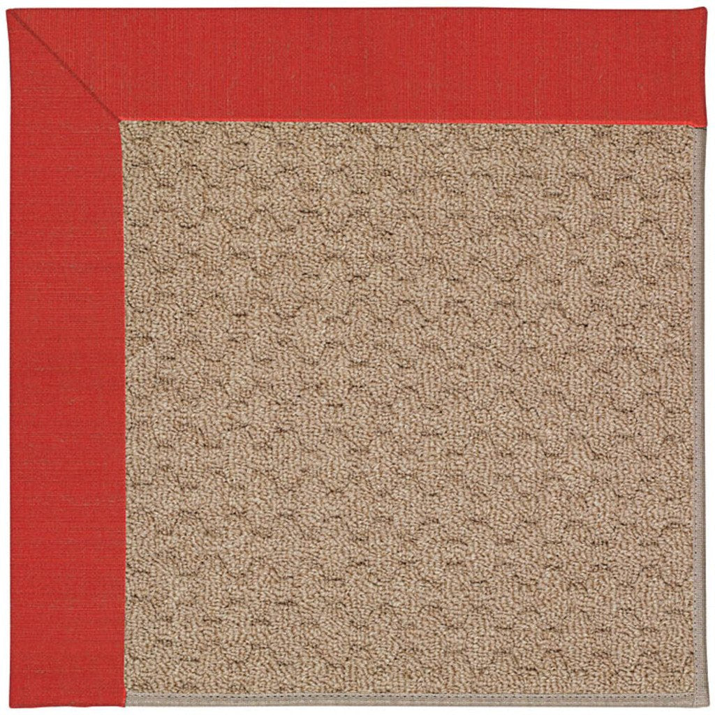Creative Concepts-Grassy Mtn. Dupione Crimson Machine Tufted Rug Rectangle image