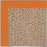 Creative Concepts-Grassy Mtn. Canvas Tangerine Machine Tufted Rug Rectangle image
