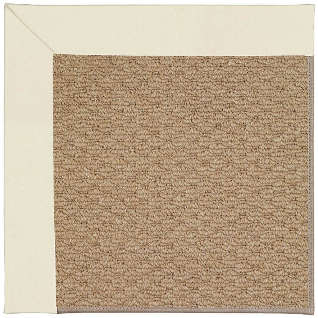 Creative Concepts-Raffia Canvas Ivory Machine Tufted Rug Rectangle image