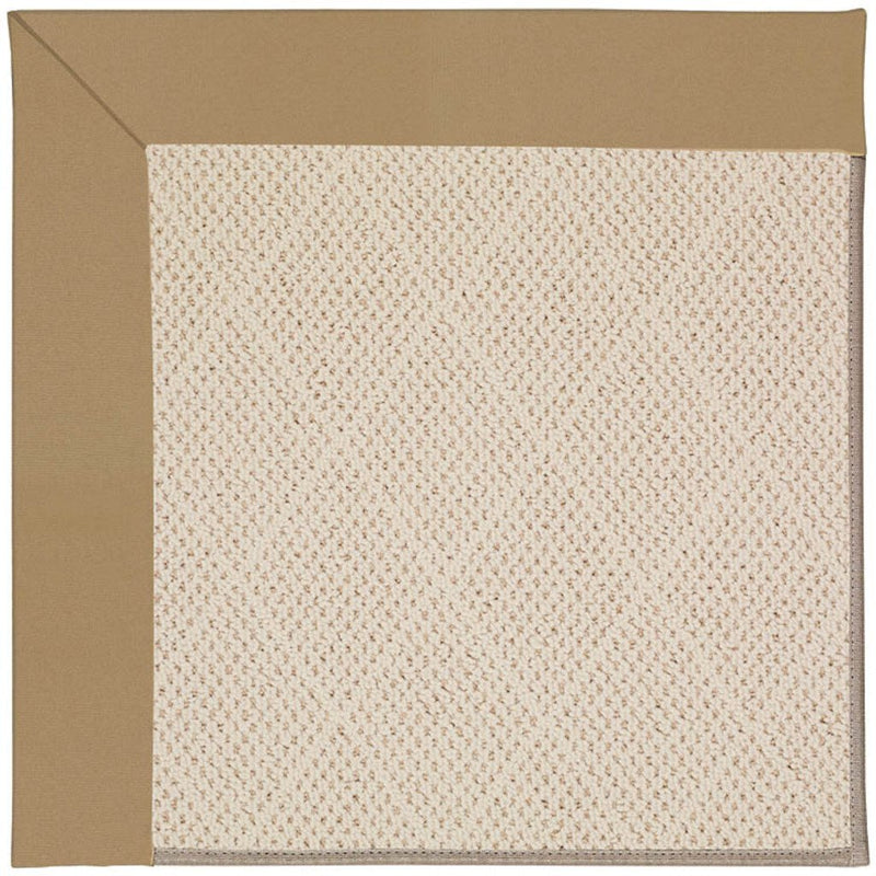 Creative Concepts-White Wicker Canvas Linen Machine Tufted Rug Rectangle image