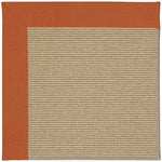 Creative Concepts-Sisal Canvas Rust Machine Tufted Rug Rectangle image