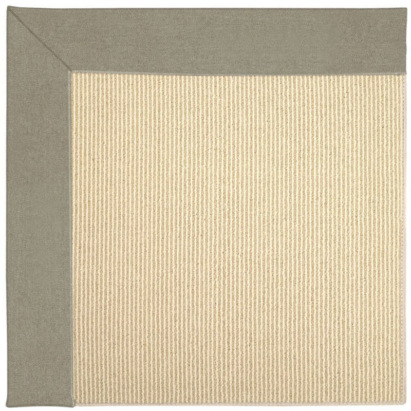 Creative Concepts-Beach Sisal Canvas Taupe Machine Tufted Rug Rectangle image