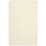 Luxe Shag Ivory Machine Woven Rug Rectangle image