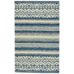 Avanti-Kelim Alpine Blue Hand Tufted Rug Rectangle image