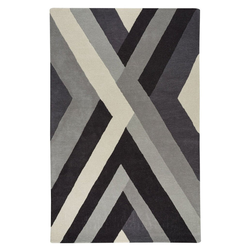 Intersection Storm Hand Tufted Rug Rectangle image
