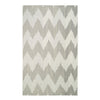 Wild Chev Stone Flat Woven Rug Rectangle image