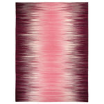 Flash Pink Flat Woven Rug Rectangle image