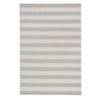Finesse-Stripe Silver Machine Woven Rug Rectangle image