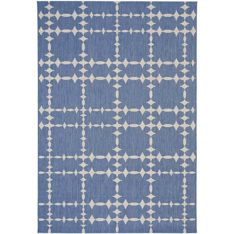 Finesse-Tower Court Capri Blue Machine Woven Rug Rectangle image