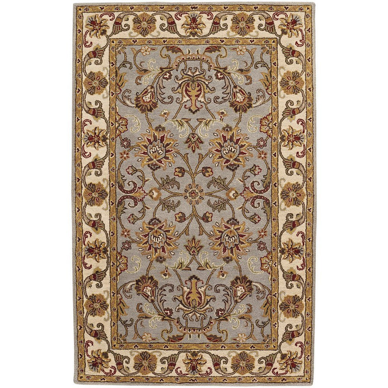 Eloquent Garden Grey Hand Tufted Rug Rectangle image